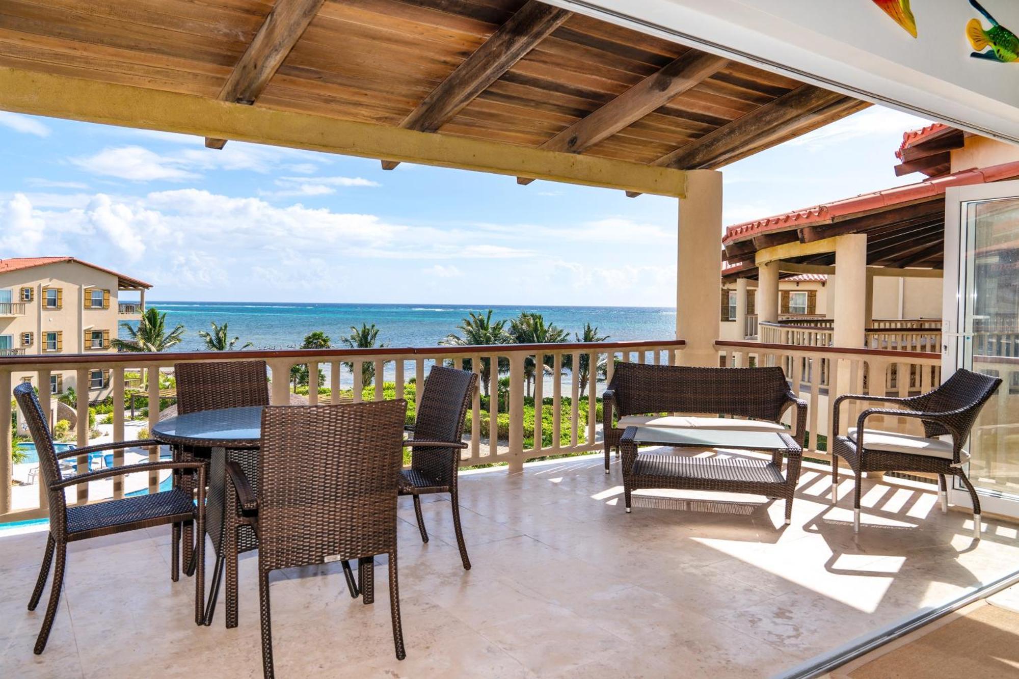 Residences At Barrier Reef 4C Oceanview 2 Bedroom By Stay Floreo San Pedro  Dış mekan fotoğraf